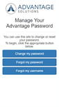 Mobile Screenshot of password.asmnet.com